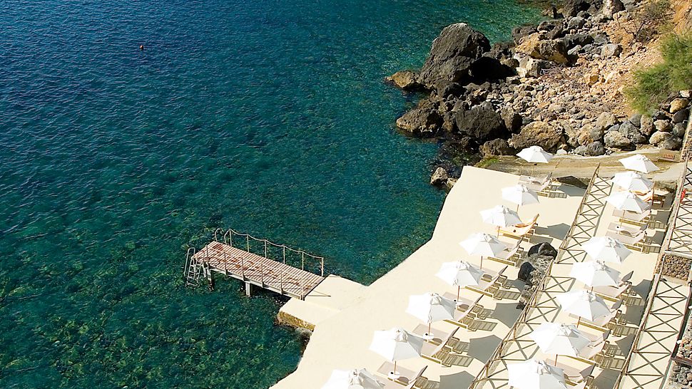 Hotel Il Pellicano Mediterranean facing beach