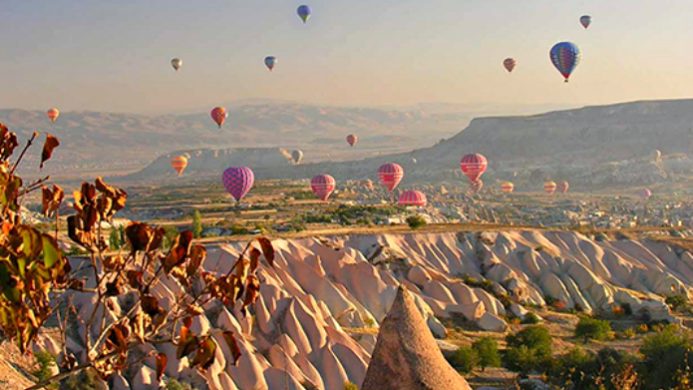 Hot Air Balloon over Cappadocia