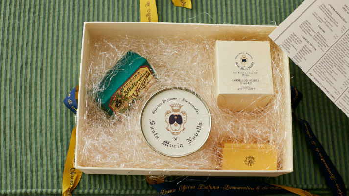 gift box with assorted products