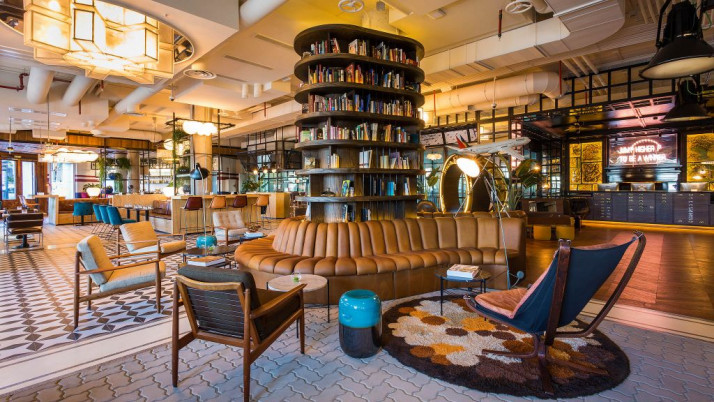 Only You Hotel Atocha, Madrid Lobby