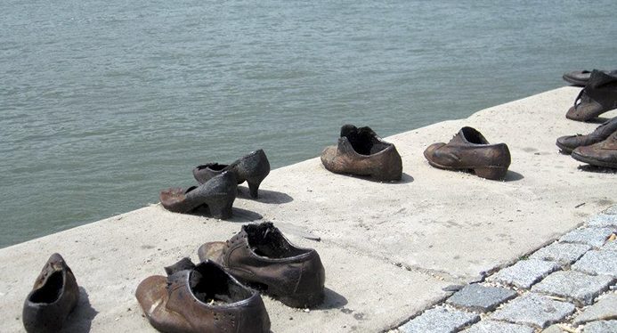 Shoes on the Danube