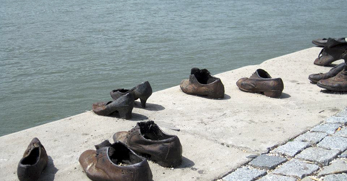 Shoes on the Danube
