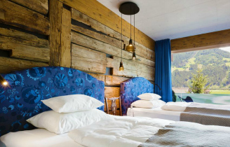 DasPosthotel sky loft beds