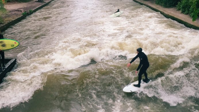 Munich surfing