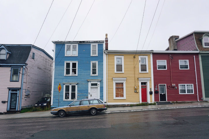 St John's row houses
