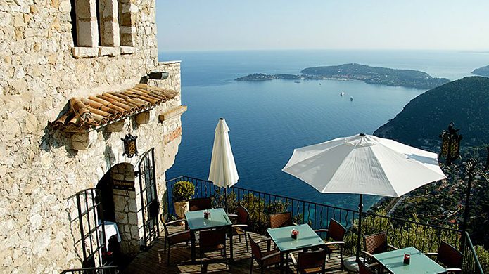 Château Eza Restaurant Terrace