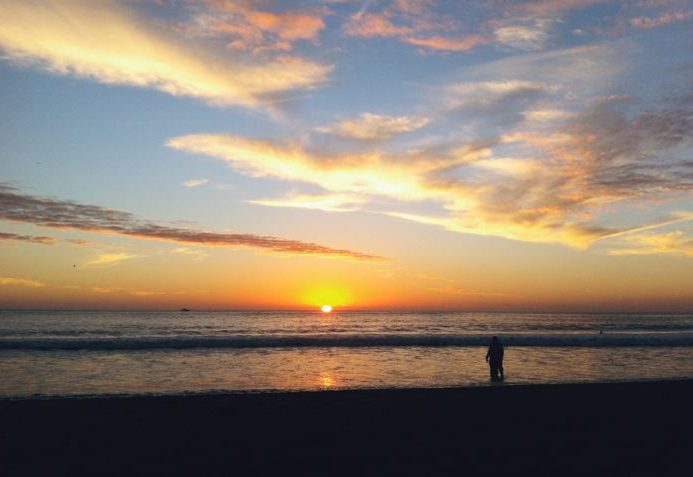 Santa Monica beach