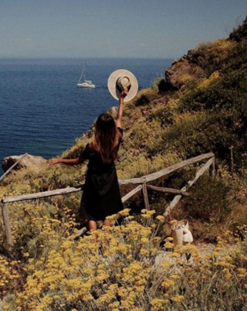 Sincerely Jules amongst the wildflower