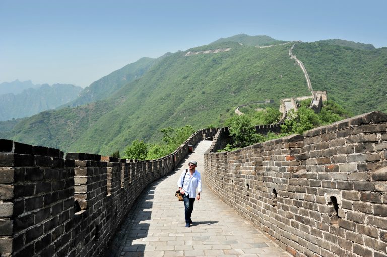Daniel on the Great Wall of China