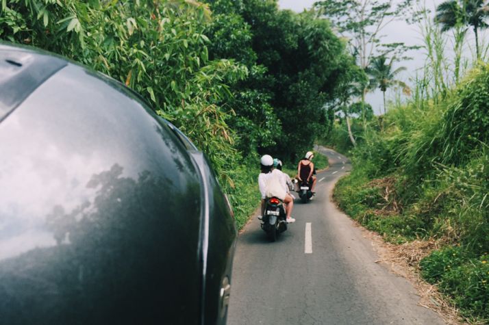 Ubud scootering