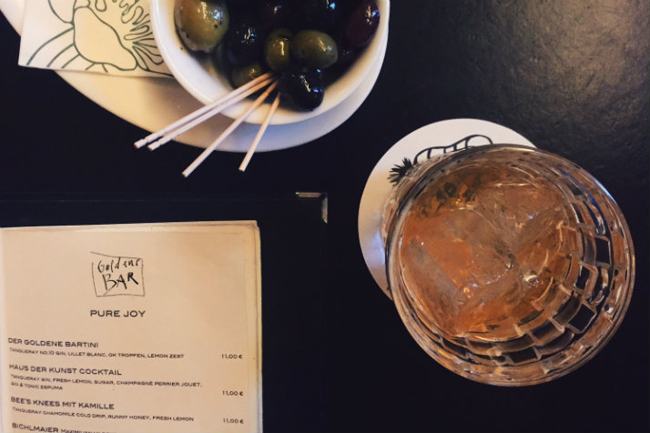 Golden bar Munich