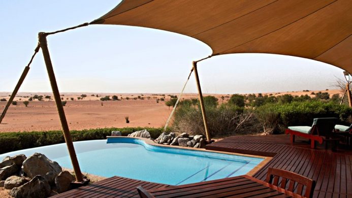 Al Maha Luxury Collection Desert Resort & Spa Dubai Tented Pool