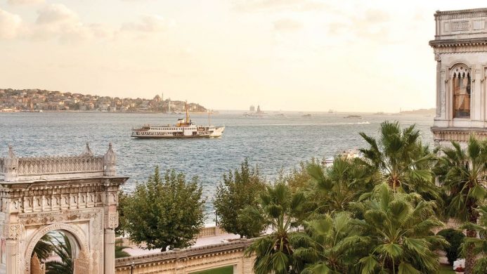 Ciragan Palace Kempinski Istanbul Exterior Bosphorus River View