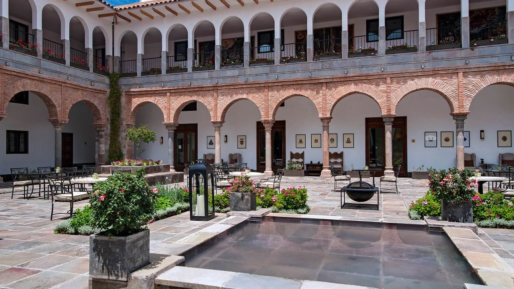 JW Marriott El Convento Cusco Courtyard Arches