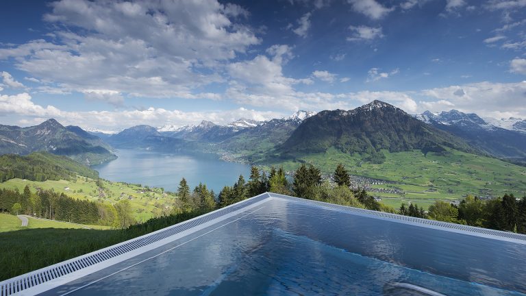 Hotel Villa Honegg Panoramic Pool Mountain View