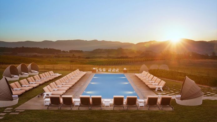 Carneros Resort & Spa main pool