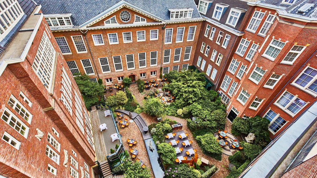 Sofitel Legend The Grand Amsterdam courtyard