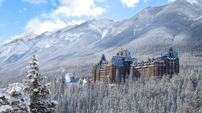 Fairmont Banff Springs Hotel Rocky Mountains