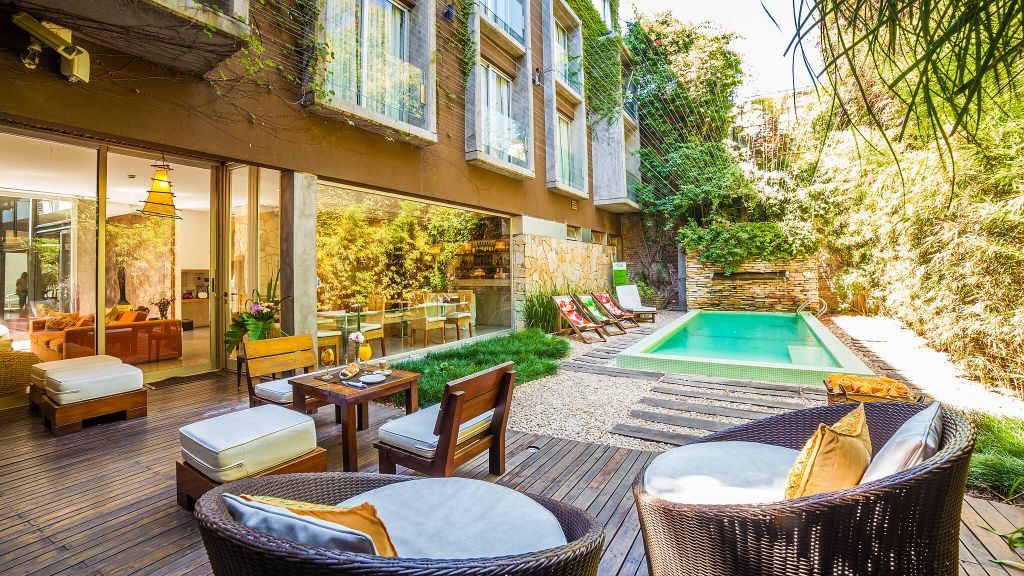 Mine Hotel Buenos Aires terrace