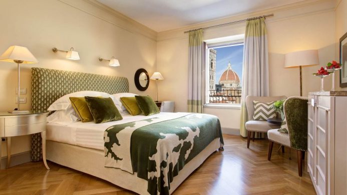 Hotel Savoy Florence room with view of Duomo