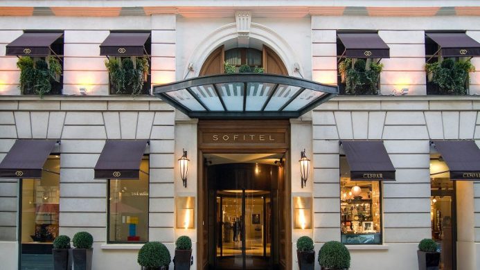 Sofitel Paris le Faubourg hotel street view