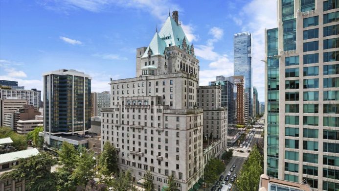 Fairmont Hotel Vancouver British Columbia