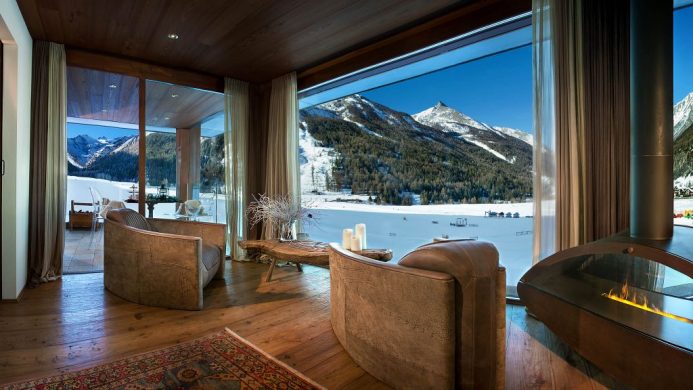 coolest ski hotels Italy