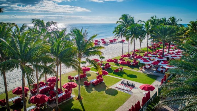 Acqualina Resort & Spa on the Beach cabanas