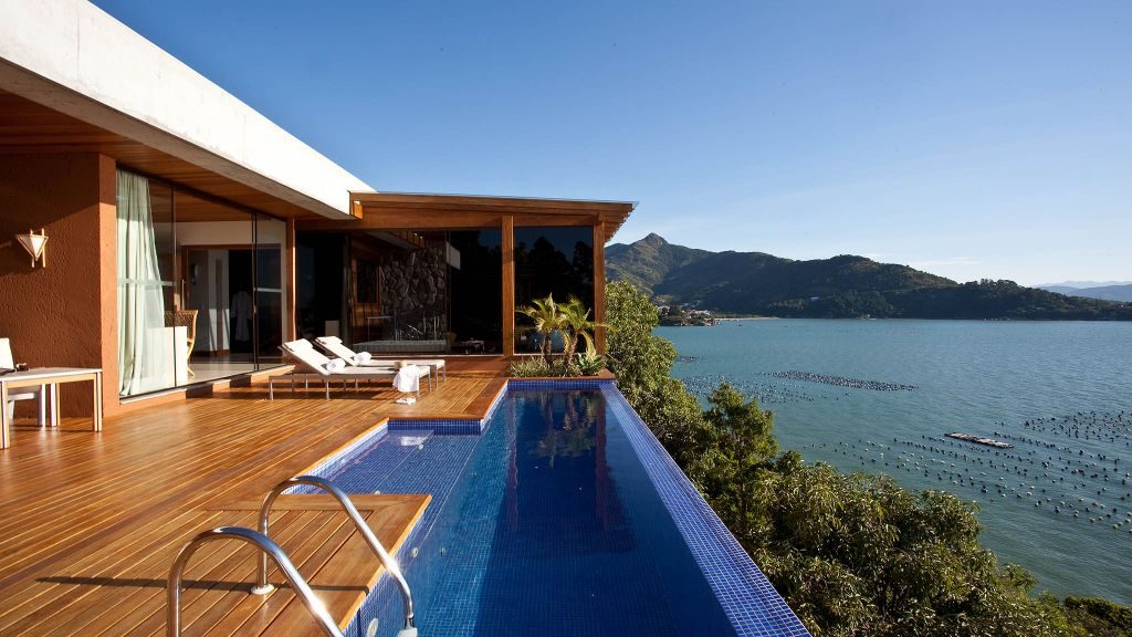Ponta dos Ganchos Exclusive Resort is a gem of a retreat on Brazil's Emerald Coast.