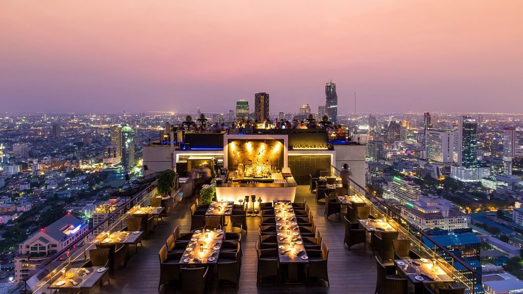 Banyan Tree Bangkok rooftop