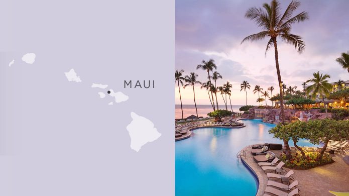 Hyatt Regency Maui oceanfront pool