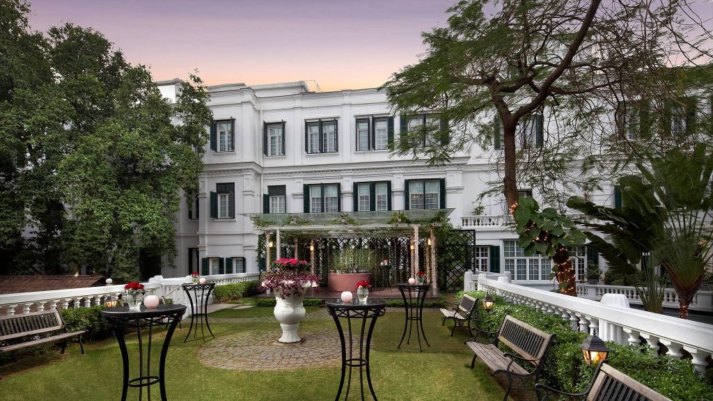 Sofitel Legend Metropole Hanoi's garden lawn
