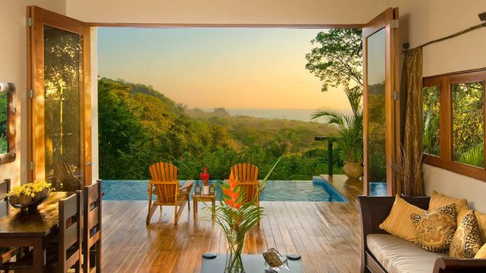 Casa Chameleon Hotel at Mal Pais Villa Sunset View