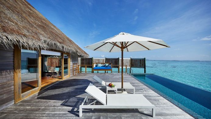 Conrad Maldives Rangali Island Premier Water Villa Pool