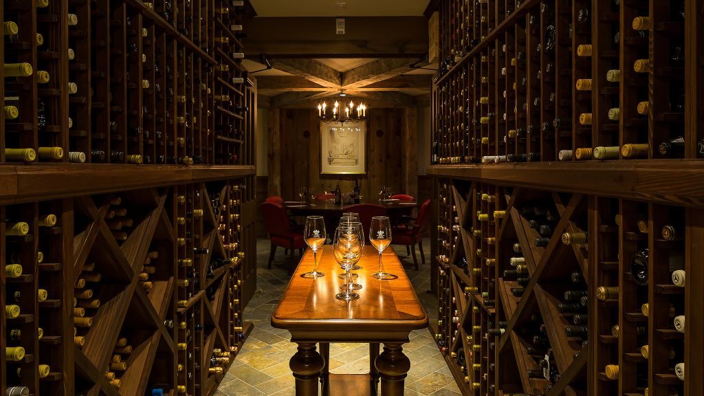 Ocean House wine cellar