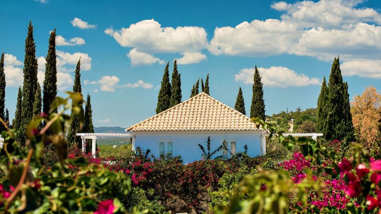 Gardens at the Vila Monte Farm House