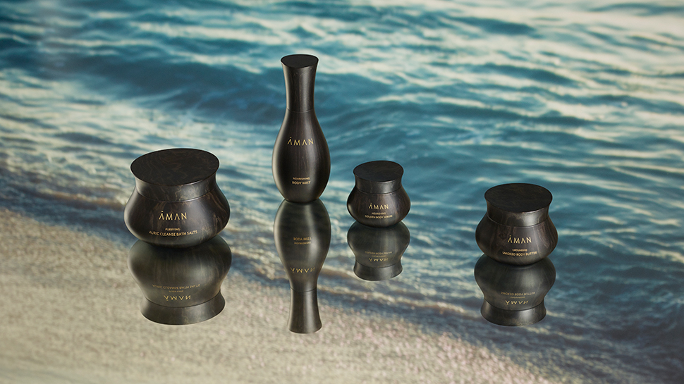 Aman Skincare bath set