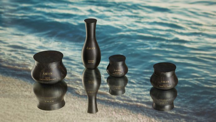 Aman Skincare bath set