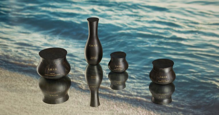 Aman Skincare bath set
