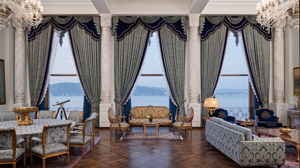 The Sultan Suite at Ciragan Palace Kempinski Istanbul