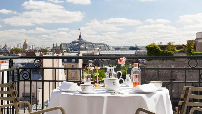 Le Bristol Paris Honeymoon Suite Terrace