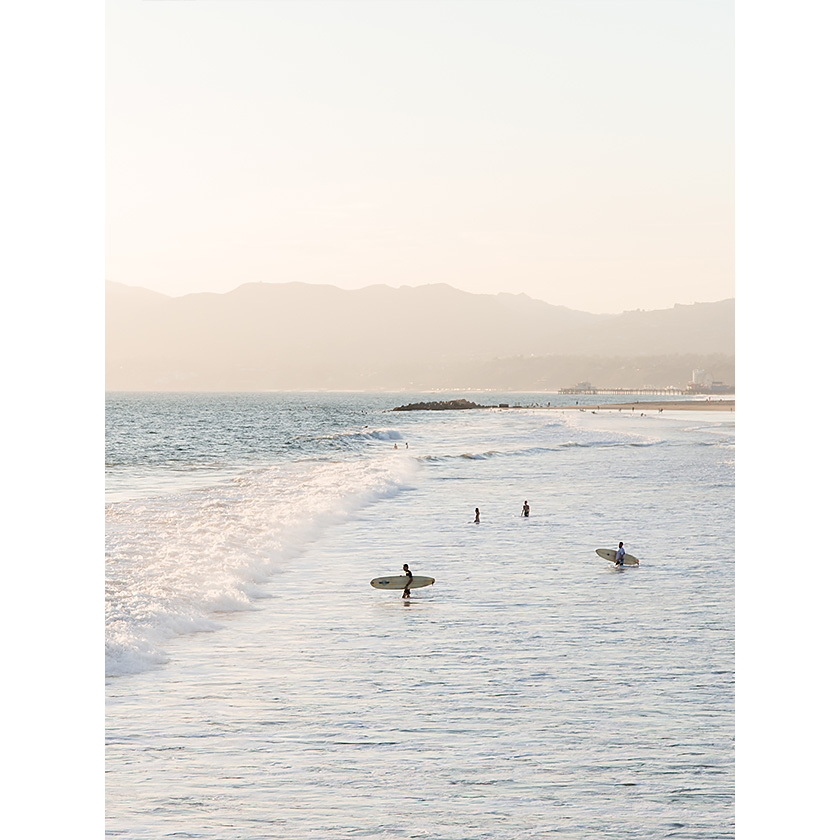 Santa Monica Surfer by Carley Rudd