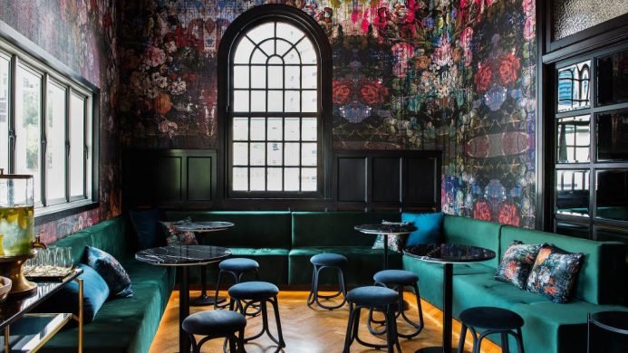 Ovolo Inchcolm's Salon de Co lobby cafe