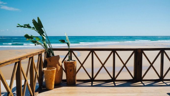 Sentidos Beach Retreat's terrace on the beach