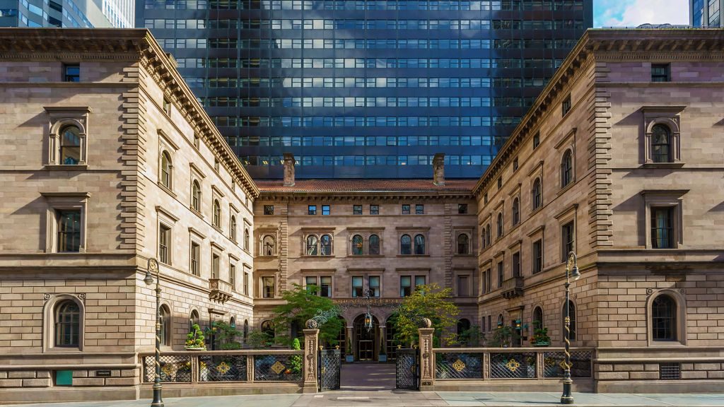 Bright Lights in New York City