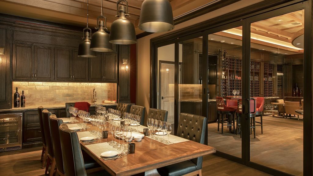 Vista Collina Resort's Trinitas Cellars tasting room