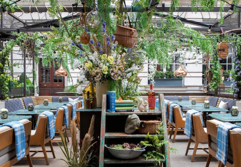 London Outdoor Dining- Rosewood London