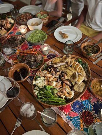 Naomi Watts Villa Dinner at Esperanza, Los Cabos, Mexico