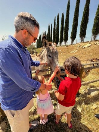 Tuscany Road Trip Travel Diary Borgo San Felice Donkey