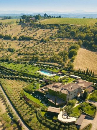 Tuscany Road Trip Travel Diary Hotel Le Fontane Review